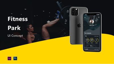 UI Design fitness park