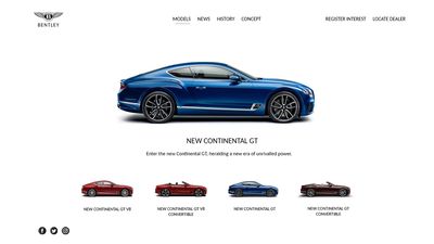 UI Design bentley